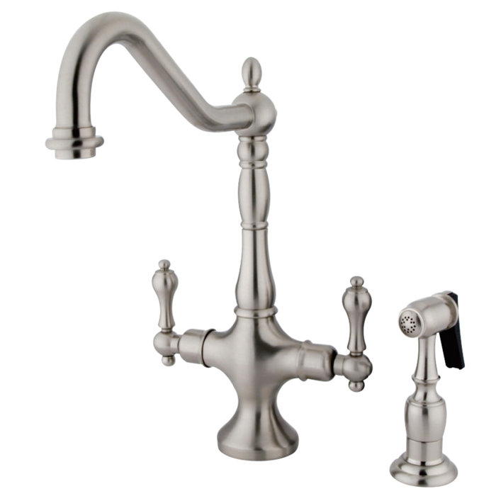Kingston Brass Heritage Kitchen Faucet & Reviews Wayfair